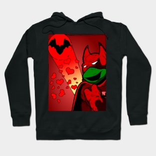 Bat Turtle Valentine's Day Batturtle Hoodie